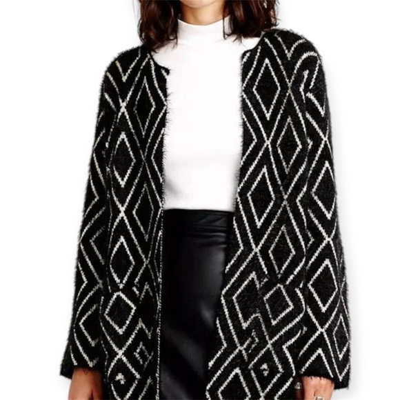 ANTHROPOLOGIE HOSS Cardigan Sweater Coat Size M - Picture 2 of 12